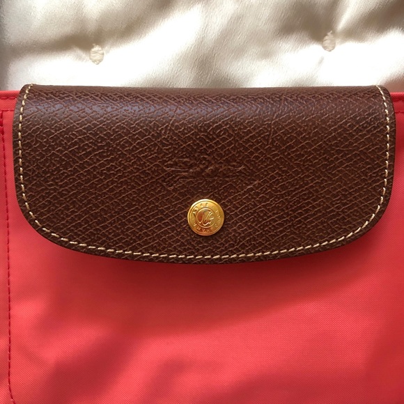 Longchamp Le Pliage Melon Large Tote Handbag - Picture 4 of 9